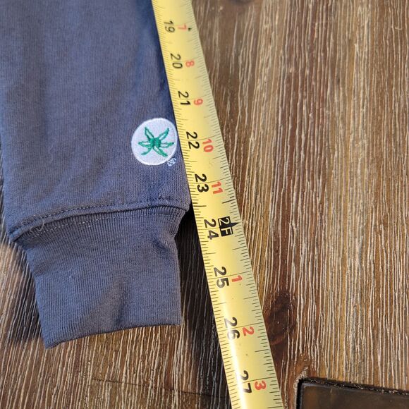 Ohio State Buckeyes Stitched Campus Hoodie Sweatshirt Womens XS Gray - Picture 7 of 8